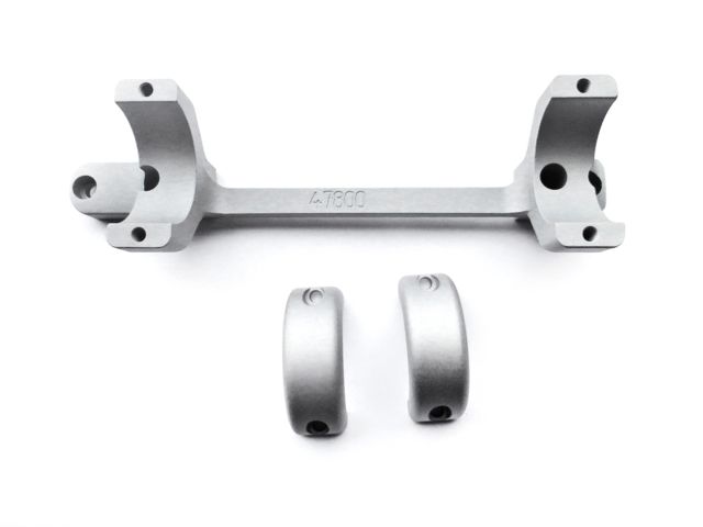 DNZ Products Game Reaper Scope Mount - Kimber 8400 Short Action High Ring 1 in Tube Silver - Dnz Products