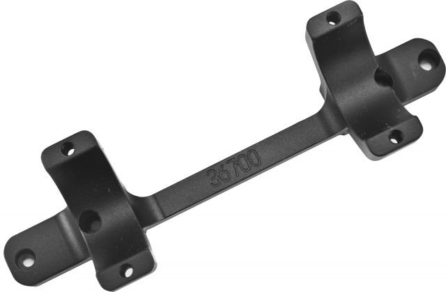 DNZ Products Game Reaper Scope Mount - Remington 700 Short Action High Ring 0 MOA 30 mm Tube Black Matte