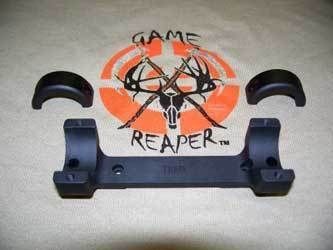DNZ Products Game Reaper Scope Mount - Ruger 10/22 Medium Ring 1 in Tube Black Matte