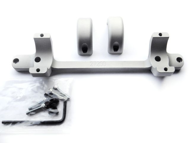 DNZ Products Game Reaper Scope Mount - Savage All Round Receiver Long Action High Ring Right Hand 30 mm Tube Silver - Dnz Products