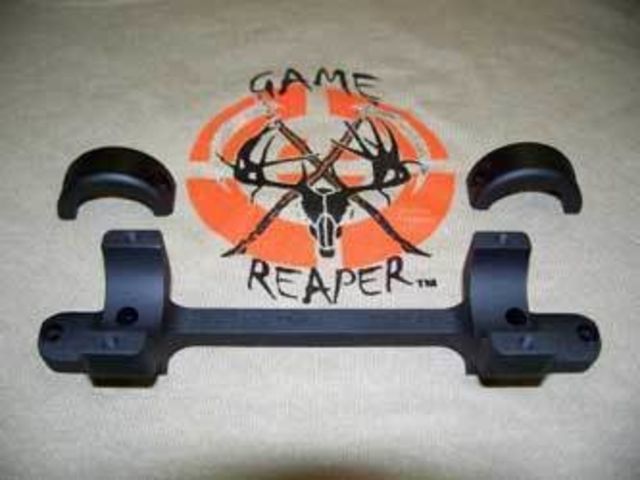 DNZ Products Game Reaper Scope Mount - Savage All Round Receiver Short Action Medium Ring 0 MOA Right Hand 1 in Tube Black Matte