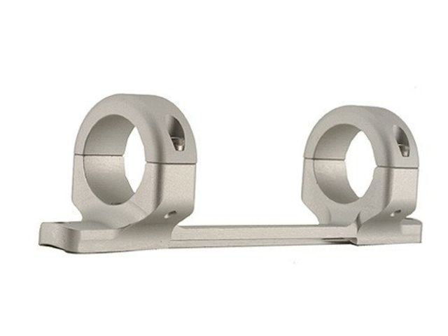 DNZ Products Game Reaper Scope Mount - Remington 700 Short Action Low Ring 0 MOA 1 in Tube Silver - Dnz Products