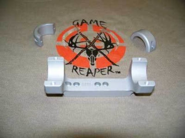 DNZ Products Game Reaper Scope Mount - T/C Encore Omega-ERR Medium Ring 1 in Tube Silver - Dnz Products