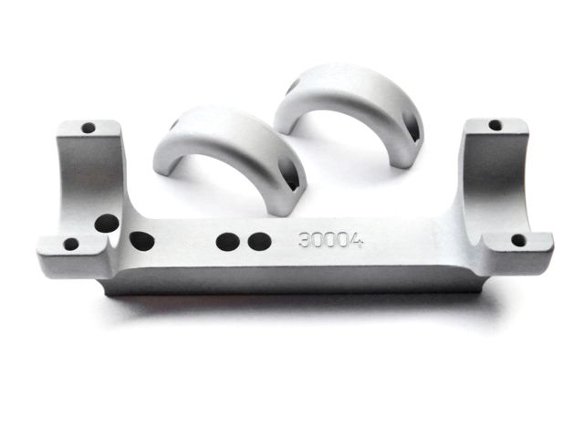 DNZ Products Game Reaper Scope Mount - T/C Encore Omega Extra High Ring 1 in Tube Silver - Dnz Products