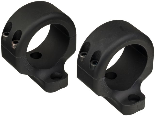 DNZ Products Hunt Masters Scope Mount - Browning A-Bolt III Ambidextrous Hand Medium Ring 1 in Tube 2 Screws Black Matte