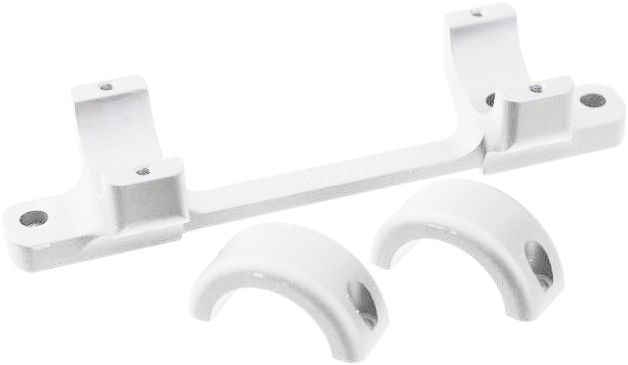 DNZ Products Game Reaper Scope Mount - Browning A Bolt Mountain TI Low Ring 1 in Tube Right Hand Silver - Dnz Products