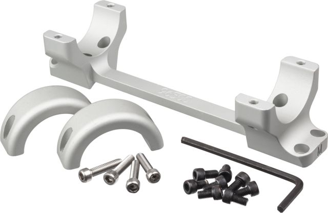 DNZ Products Game Reaper Scope Mount - Browning X Bolt Long Action Medium Ring 30 mm Tube Silver - Dnz Products