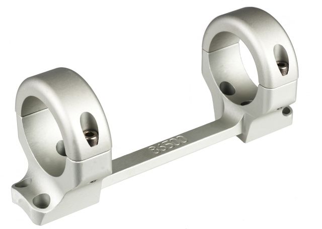 DNZ Products Game Reaper Scope Mount - X Bolt Short Action Medium Ring 30 mm Tube Silver - Dnz Products