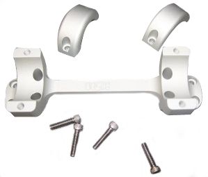 DNZ Products Browning X Bolt-SSA-High Mount-Silver - Dnz Products