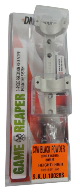 DNZ Products Game Reaper Scope Mount - CVA Black Powder Rifles High Ring 30 mm Tube Silver - Dnz Products