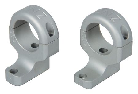 DNZ Products Hunt Masters Two Piece Mounts - Browning A-Bolt High Ring 1 in Tube 2 Screws Silver - Dnz Products