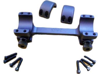 Dnz Products DNZ Products Freedom Reaper Picantinny Rail-Black-Medium Mount - $99.49 at Optics Planet
