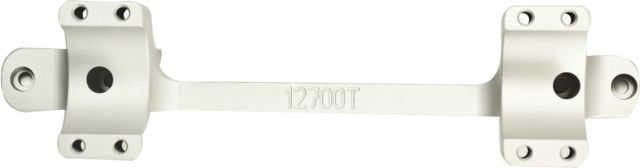DNZ Products Game Reaper Scope Mount - Remington 700 Long Action High Ring 0 MOA Hand 1 in Tube Silver - Dnz Products