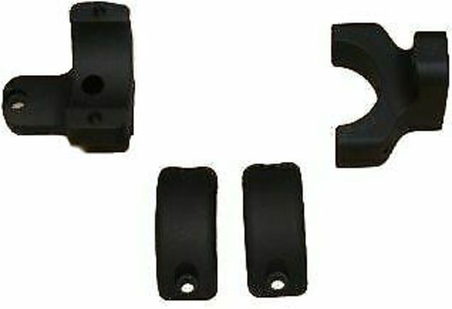 DNZ Products Hunt Masters Scope Mount - Browning T-Bolt Marlin XT Savage B17 Savage 93R17 Low Ring 1 in Tube Black Matte - Dnz Products
