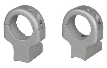 DNZ Products Hunt Masters Two Piece Mounts - Howa/Mossberg/Remington 700 High Ring 1 in Tube 4 Screws Silver - DNZ