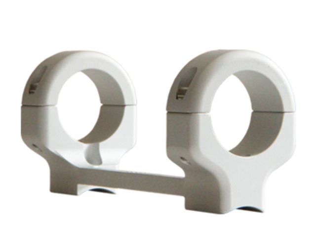 DNZ Products Game Reaper Scope Mount - Remigton 700 Short Action Low Ring 1 in Tube Left Hand Silver