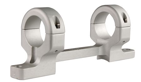 DNZ Products Game Reaper Scope Mount - Remington 700 Short Action Low Ring 0 MOA 30 mm Tube Silver - Dnz Products