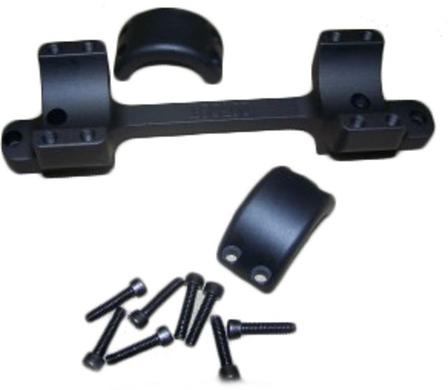 DNZ Products Game Reaper Scope Mount - Remington 700 Short Action Tactical High Ring 0 MOA 1 in Tube Black Matte - Dnz Products