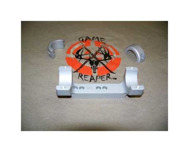 DNZ Products Game Reaper Scope Mount - Remington Model 7 Medium Ring 30 mm Tube Silver - Dnz Products