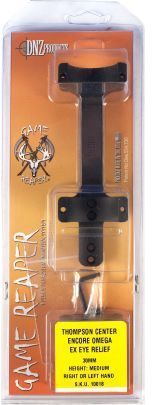 DNZ Products Game Reaper Scope Mount - T/C Encore Omega-ERR Low Ring 30 mm Tube Silver - DNZ