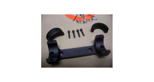 DNZ Products Game Reaper Scope Mount - Tikka T3 High Ring 30 mm Tube Black Matte
