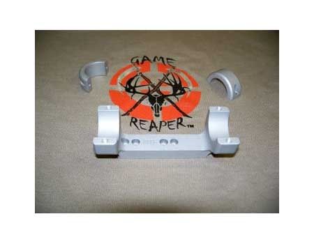DNZ Products Game Reaper Scope Mount Winchester Model 70 WSM 1 in Tube Low Ring Silver - Dnz Products