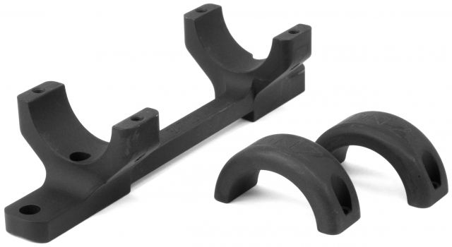 DNZ Products Game Reaper Scope Mount - Remington 700 Short Action Medium Ring 0 MOA 30 mm Tube Black Matte