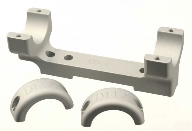 DNZ Products Scope Tube Mount - Knight KP1 Ring 1 in Tube Silver - Dnz Products