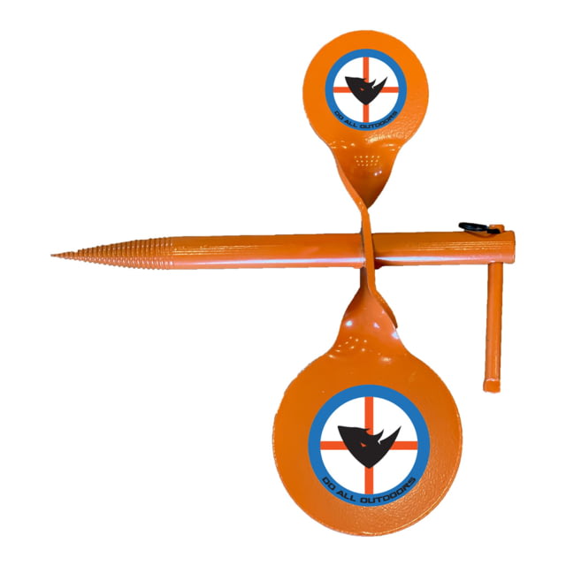 Do All Outdoors Handgun Tree Spinner Orange 9 mm to 45 Cal