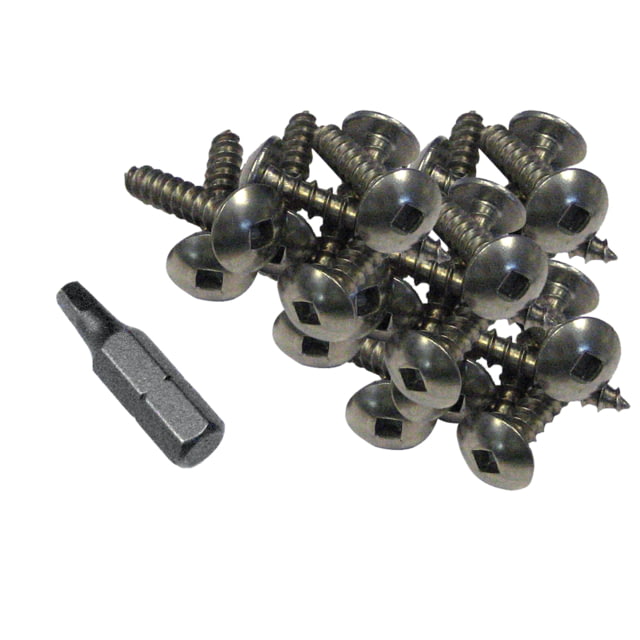 Dock Edge Steel Profile Fasteners 100 PCS 1" Stainless