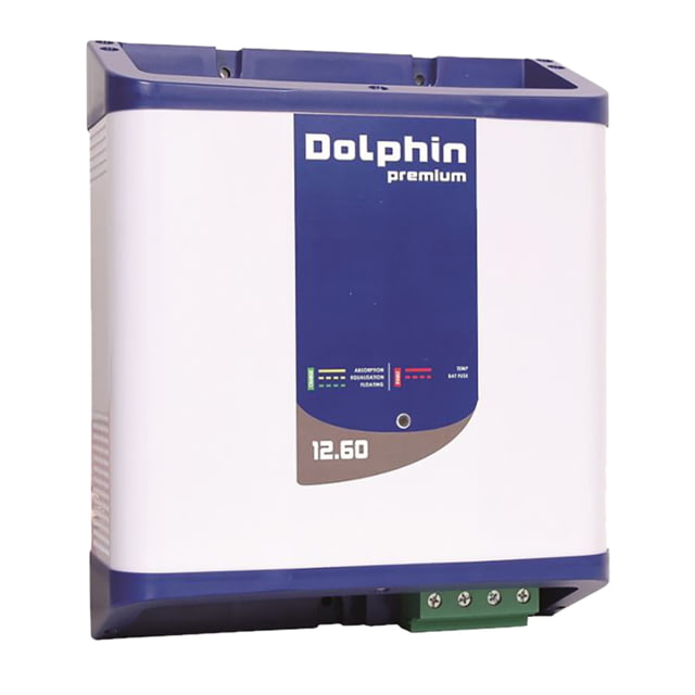 Dolphin Charger Premium Series Dolphin Battery Charger - 12V 60A 110/220VAC - 3 Outputs One Size - Dolphin Charger