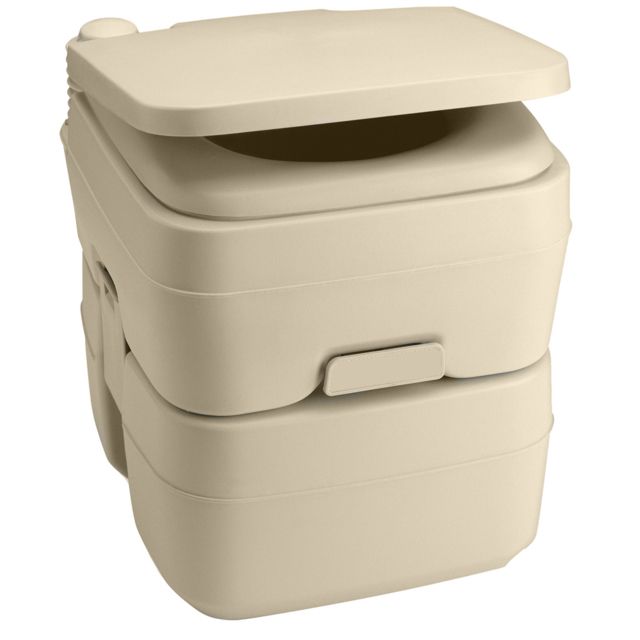 DOMETIC Portable Toilet 5.0 Gallon Parchment 965