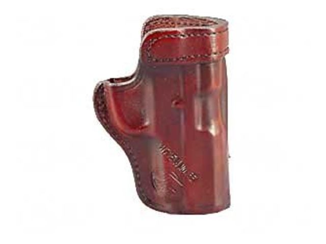 Don Hume H715-M Waistband Clip-On Conceal Carry Holster Glock 19 Left Hand Saddle Brown