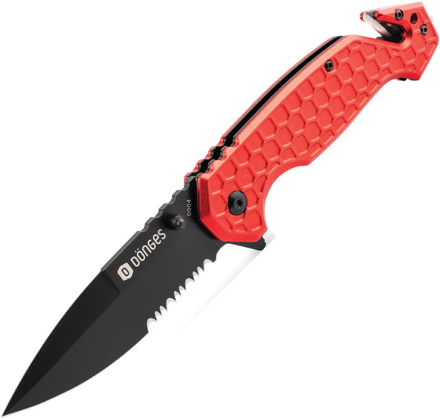 Donges Basic Rescue Linerlock Red BOM - Donges