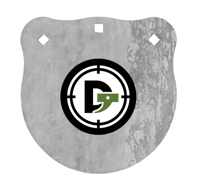 Double Tap Industries 3/8in AR500 Steel Gongs 10in Raw - Double Tap Industries