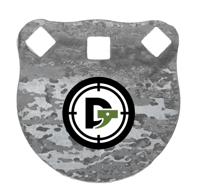 Double Tap Industries 3/8in AR500 Steel Gongs 4in Raw - Double Tap Industries