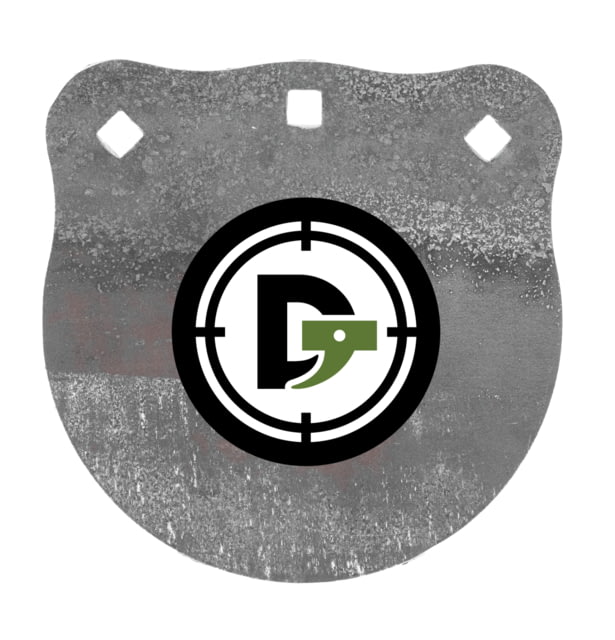 Double Tap Industries 3/8in AR500 Steel Gongs 8in Raw - Double Tap Industries