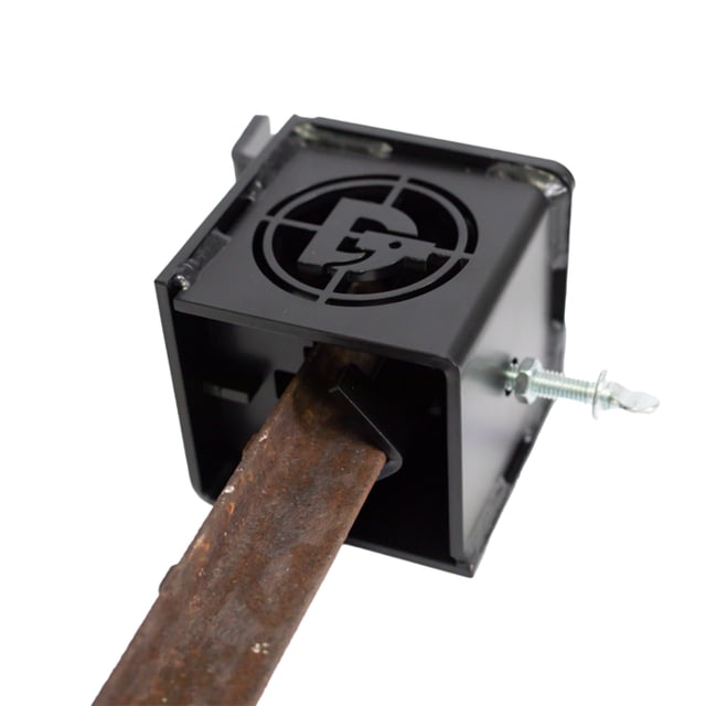 Double Tap Industries Adjustable T-Post Hanger Black - Double Tap Industries