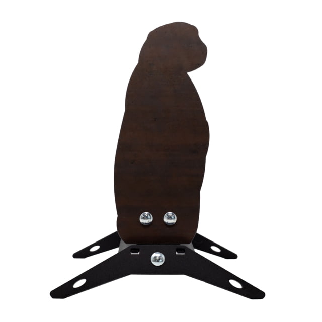 Double Tap Industries Rimfire Prairie Dog Spring Popper Target Raw/Black - Double Tap Industries