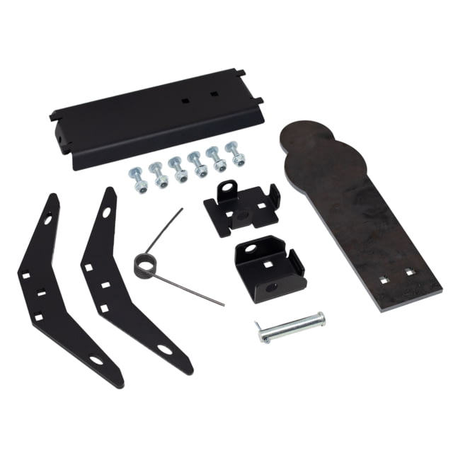 Double Tap Industries Rimfire Spring Popper Auto Reset Steel Target Raw/Black 12in - Double Tap Industries