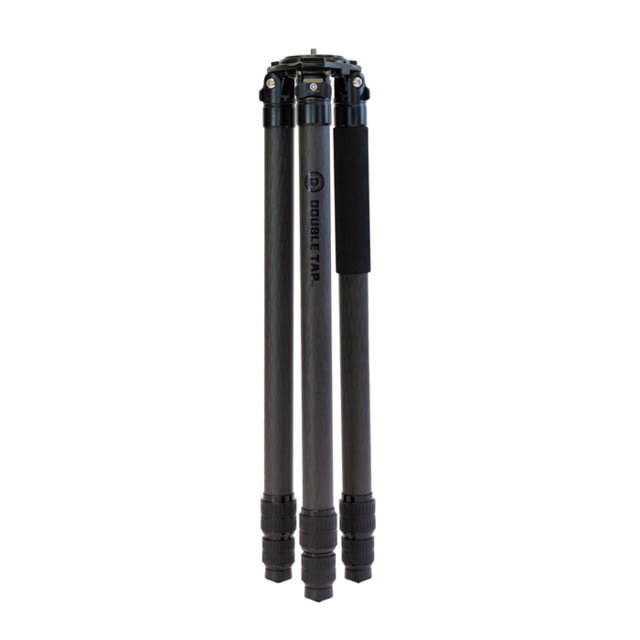Double Tap Industries Stronghold Carbon Fiber Shooting Tripod Black - Double Tap Industries