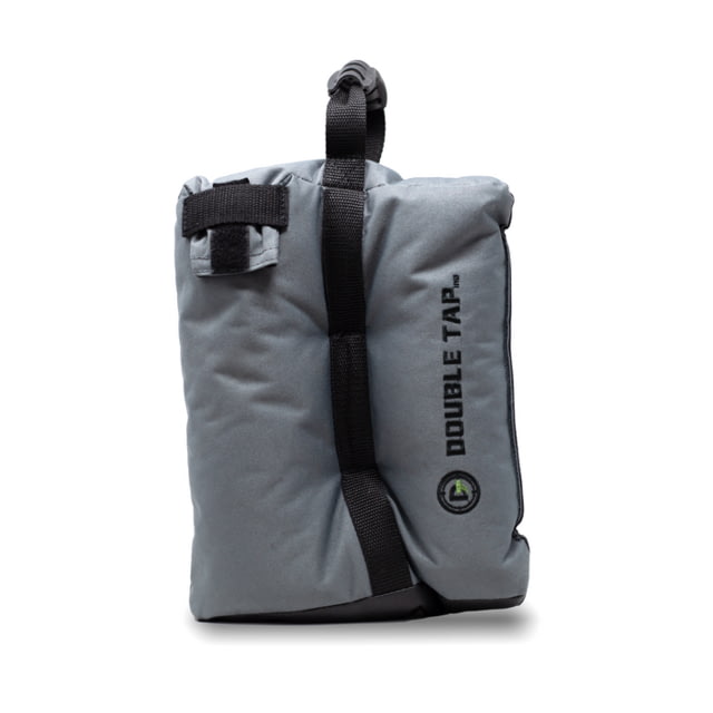 Double Tap Industries Unfilled H-Channel Shooting Bag Rest Grey/Black - Double Tap Industries