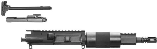 DoubleStar 7.5in .300 Blackout AR Pistol Upper Complete HBAR M4 Feed Ramps 1x8 Twist Black - Doublestar