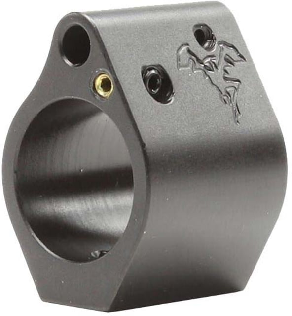 DoubleStar Adjustable Low Profile Gas Block .750in Black - Doublestar