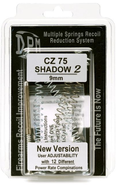 DPM Adjustable Recoil Rod Reducer System CZ Shadow 2 9mm Stainless MS-CZ/17 12 SETTING - Dpm