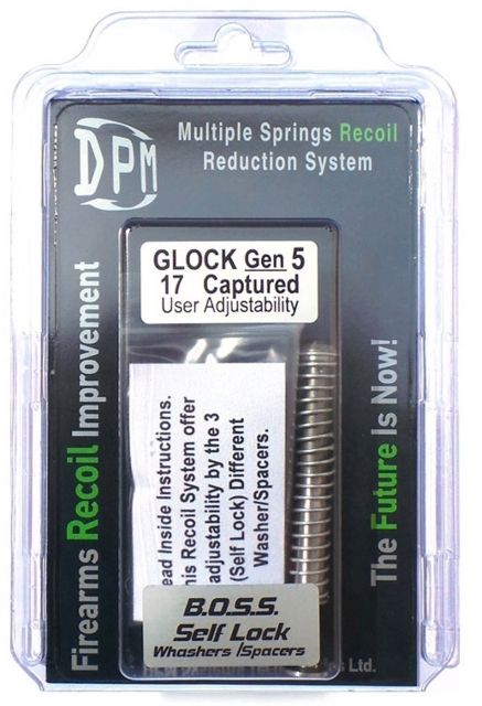 DPM Mechanical Recol Gen 5 Captured Version Reduction System Glock 17/22/31/34/35/37 Stainless MS-GLG5/1 Captured - Dpm