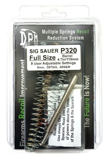 DPM Mechanical Recoil Reduction System SIG P320 Full Size 4.7in Barrel Stainless