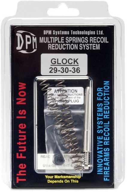 DPM Mechanical Recol Gens 1-5 Slide Extended System Reduction System Glock 29/30/30S/30SF/36 Stainless - Dpm