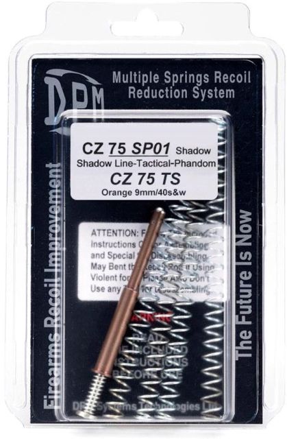 DPM CZ 75 SP-01 Shadow/Shadow Line Tactical Phantom Mechanical Recoil Reduction System Stainless - Dpm