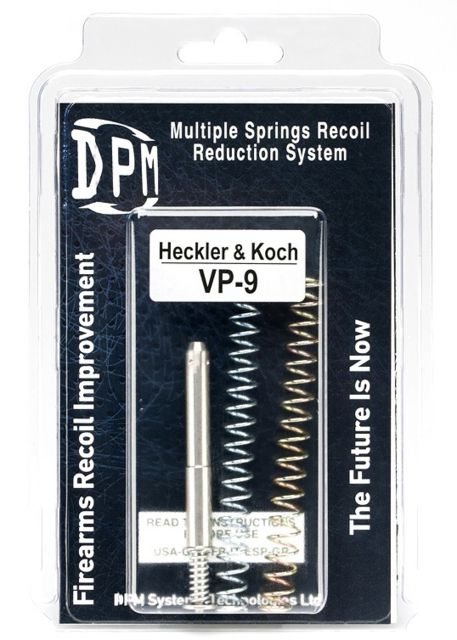 DPM Heckler & Koch VP-9/SFP-9 & VP-9L/SFP-9L Mechanical Recoil Reduction System Stainless MS H&K/1